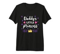 Enjoy Daddy's Little Princess Illustration Graphic Designs Maglietta Premium