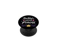 Enjoy Daddy's Little Princess Illustration Graphic Designs PopSockets PopGrip Adesivo