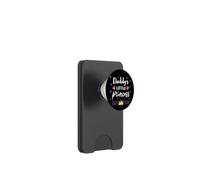 Enjoy Daddy's Little Princess Illustration Graphic Designs PopSockets PopWallet per MagSafe