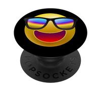 Enjoy Happiness With The Smile Face Mood Graphic Designs PopSockets PopGrip Adesivo
