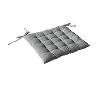 Enjoy Home 2007GRGP040040 - Cuscino per Sedia, in Cotone, 40 x 40 cm, Grigio