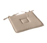Enjoy Home 2007NAG040040 - Cuscino per Sedia, in Cotone, 40 x 40 cm, Naturale