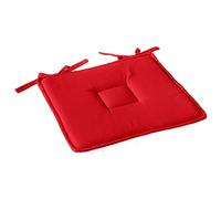 Enjoy Home 2007ROG040040 - Cuscino per Sedia, in Cotone, 40 x 40 cm, Rosso