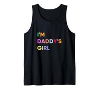 Enjoy I'm Daddy's Girl Novelty Graphic Tees & Cool Designs Canotta