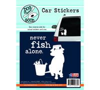 Enjoy It LLC 19014CS Adesivo per auto Never Fish Alone