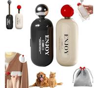 Enjoy Lint Roller, Enjoy Sticky Roller, Enjoy Sticky Lint Roller, Reusable Sticky Roller, Reusable Lint Roller, Portable Retractable Pet Hair Remover, 2 In1 Washable Sticky Roller (2Mix)