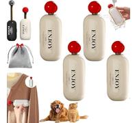 Enjoy Lint Roller, Enjoy Sticky Roller, Enjoy Sticky Lint Roller, Reusable Sticky Roller, Reusable Lint Roller, Portable Retractable Pet Hair Remover, 2 In1 Washable Sticky Roller (White*4)