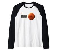 Enjoy Occupy Mars, Enjoy Space Occupy Mars Quotes Graphic Maglia con Maniche Raglan