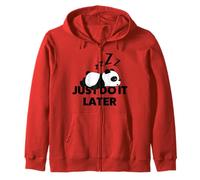 Enjoy Panda Cartoon, Cool Sarcastic Baby Lazy Panda Sleeping Felpa con Cappuccio