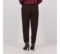 Enjoy Pantaloni a sigaretta in tessuto bi-stretch con bottone e zip