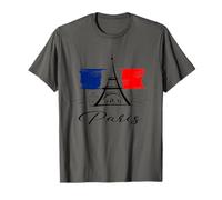 Enjoy Paris France Fashion Style Graphic Tee shirts, Paris Maglietta