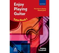 Debbie Cracknell Enjoy Playing Guitar Tutor Book 1 + CD (Sheet Music)