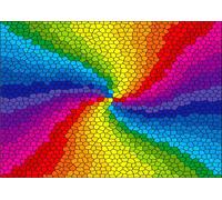 Enjoy - Puzzle Arcobaleno in vetro colorato - 1000 Pezzi