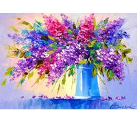 Enjoy - Puzzle Bouquet di lillà in vaso - 1000 Pezzi