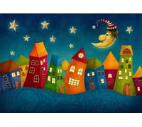 Enjoy - Puzzle Case colorate di fantasia - 1000 Pezzi