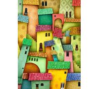 Enjoy - Puzzle Case gioiose - 1000 Pezzi