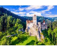 Enjoy - Puzzle Castello di Bran in estate, Romania - 1000 Pezzi
