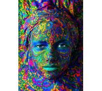 Enjoy - Puzzle Donna con trucco artistico a colori - 1000 Pezzi