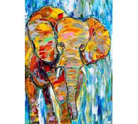 Enjoy - Puzzle Elefante colorato - 1000 Pezzi