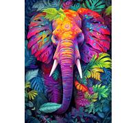 ENJOY Puzzle Elefante Mascherato 1000 pezzi