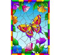 Enjoy - Puzzle Farfalla di cristallo - 1000 Pezzi