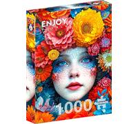 Enjoy Puzzle Fiori puzzle 1000 pezzi cartone colorato