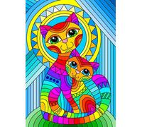 Enjoy - Puzzle Gatto e gattino inseparabili - 1000 Pezzi