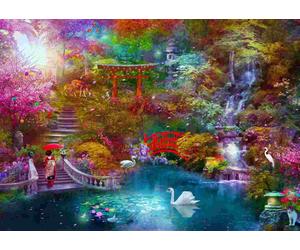 Enjoy - Puzzle Giardino giapponese - 1000 Pezzi