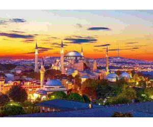 Enjoy - Puzzle Hagia Sophia al tramonto, Istanbul - 1000 Pezzi