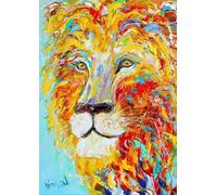 Enjoy - Puzzle Leone colorato - 1000 Pezzi