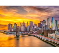 ENJOY puzzle New York al tramonto, USA - 1000 pezzi