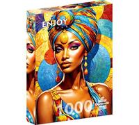 Enjoy Puzzle NJP2139 Puzzle da 1000 Pezzi - African Beauty