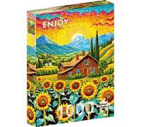 Enjoy Puzzle NJP2145 Puzzle da 1000 Pezzi - Sunflower House