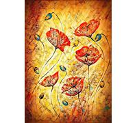 Enjoy - Puzzle Pittura di papaveri rossi - 1000 Pezzi