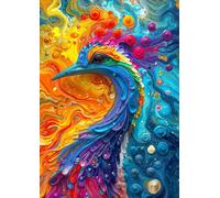 Enjoy - Puzzle Piume di marmo - 1000 Pezzi