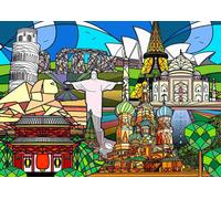 Enjoy - Puzzle Punti di riferimento del mondo - 1000 Pezzi