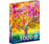 Enjoy Puzzle Puzzle Crystallized Tree 1000 pezzi fiori e piante