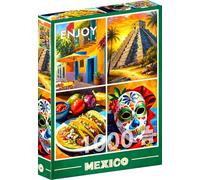 Enjoy Puzzle Puzzle Messico, 1000 pezzi, cartone colorato