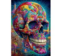 Enjoy Puzzle NJP2210 Puzzle da 1000 Pezzi - Quirky Skull