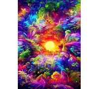 Enjoy - Puzzle Tropico dell'arcobaleno - 1000 Pezzi