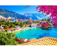 Puzzle Paesaggio di Assos a Cefalonia, Grecia