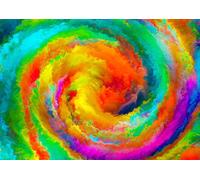 Enjoy - Puzzle Vortice sfumato colorato - 1000 Pezzi