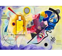 Enjoy - Puzzle Wassily Kandinsky: giallo rosso blu - 1000 Pezzi