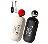 Enjoy - Set di 2 rotoli adesivi - Godetevi il rullo antipelucchi portatile, 2 in 1, lavabile con spazzola per depilazione nascosta, epilatore riutilizzabile per vestiti, mobili, peli di animali