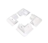 enjoy solar ABS 4 pezzi supporto angolo di sostegno spoiler modulo solare in bianco, ideale per camper caravan barca