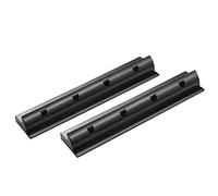 enjoy solar ABS pannello solare 550mm supporto spoiler nero, ideale per camper caravan barca [Dimensioni] 550 * 65 * 110 mm