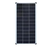 enjoy solar® Modulo Solare Monocristallino 100W 12V, PERC 9BB - Ideale per camper, impianti da balcone, casette da giardino, barche