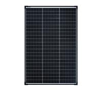 enjoy solar Pannello solare monocristallino da 100 W, 36 V(Per sistemi PV 24V), pannelli solari da 182 mm, 10 busbar, ideale per camper, balcone, casette da giardino, barche