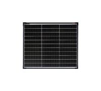 enjoy solar 50W 12V pannello solare monocristallino, 182mm celle solari 10 busbars Pannello solare ideale per camper, impianti da balcone, abitazioni da giardino, barca