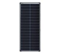 enjoy solar® Modulo Solare Monocristallino 80W 12V, celle da 182 mm, 10 busbars - Ideale per camper, impianti da balcone, casette da giardino, barche
